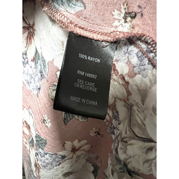 Torrid Womens Dress 00 Rayon High Low Summer Dress Floral Boho Preppy - Picture 5 of 5